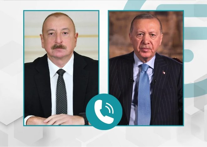 Rəcəb Tayyib Ərdoğan İlham Əliyevə zəng edib