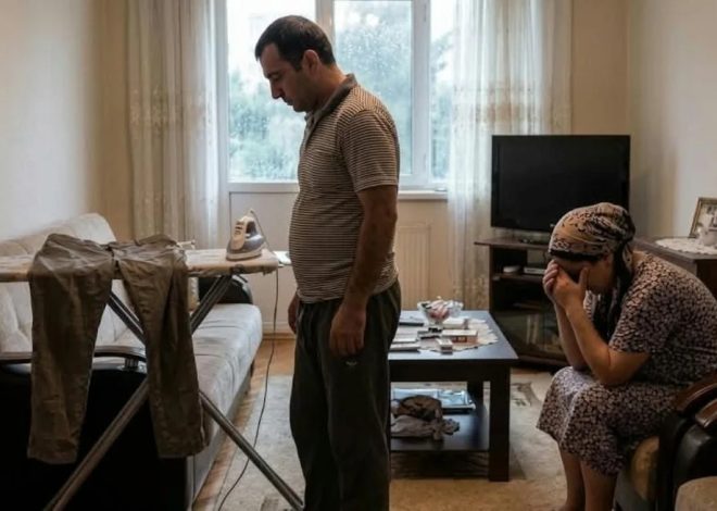 Bakıda kişi şalvarını ütüləməyən arvadını döydü