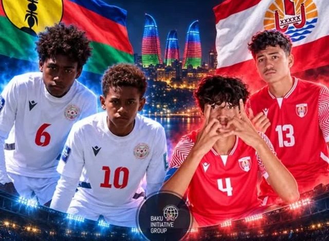 Yeni Kaledoniya və Fransız Polineziyasının futbolçuları Azərbaycana gəliblər