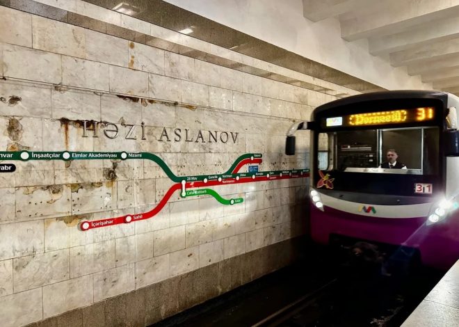Metroda “qırmızı xətt” üzrə qatarlar əvvəlki qaydada hərəkət edəcək