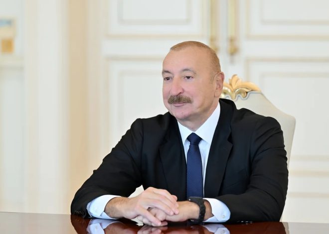Prezident Xalq rəssamını təbrik etdi