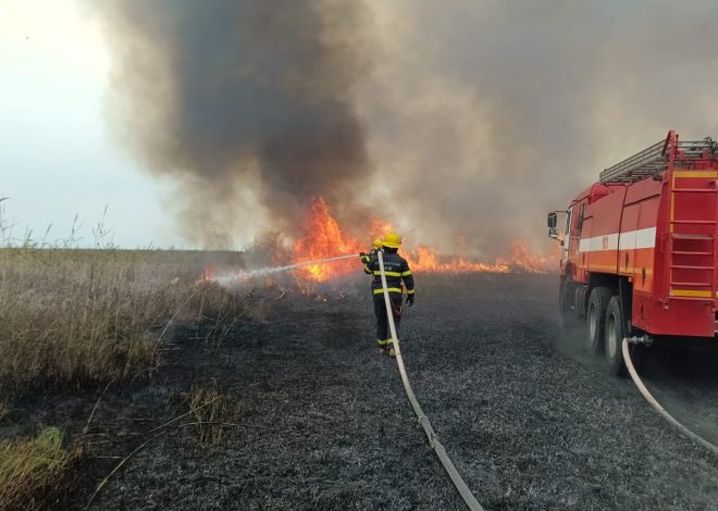 Cəlilabadda yanğın baş verib