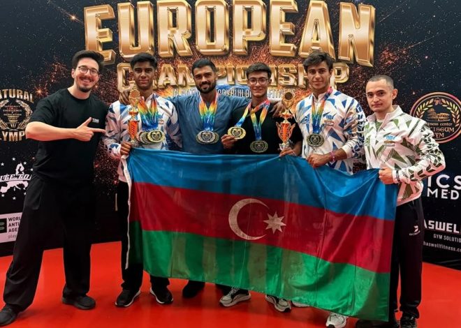 Azərbaycan idmançıları natural bodibildinq və fitnes üzrə Avropa çempionatında uğur qazanıblar