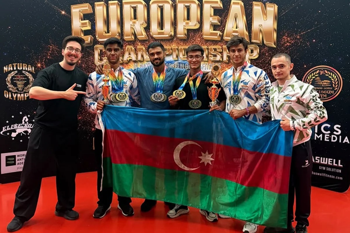 Azərbaycan idmançıları natural bodibildinq və fitnes üzrə Avropa çempionatında uğur qazanıblar