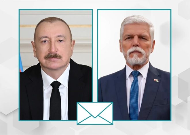 İlham Əliyev çexiyalı həmkarına məktub göndərdi