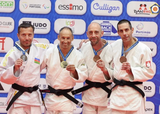 Azərbaycanın veteran cüdoçuları Avropa çempionatında daha iki medal qazanıblar