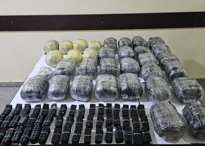 İranla sərhəddə əməliyyat: 35 kiloqram narkotik aşkarlandı