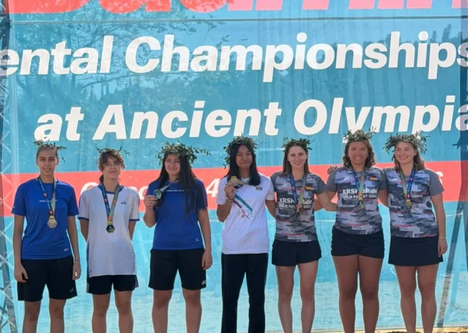 Azərbaycanın AirBadminton komandası Avropa çempionatında bürünc medal qazanıb