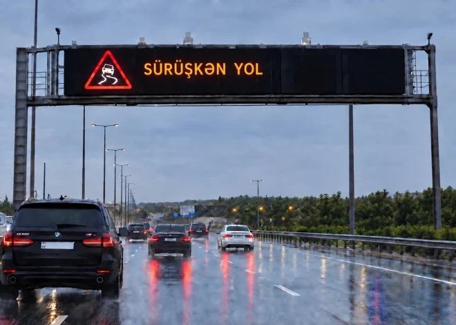 Bir neçə yolda sürət həddi endirildi