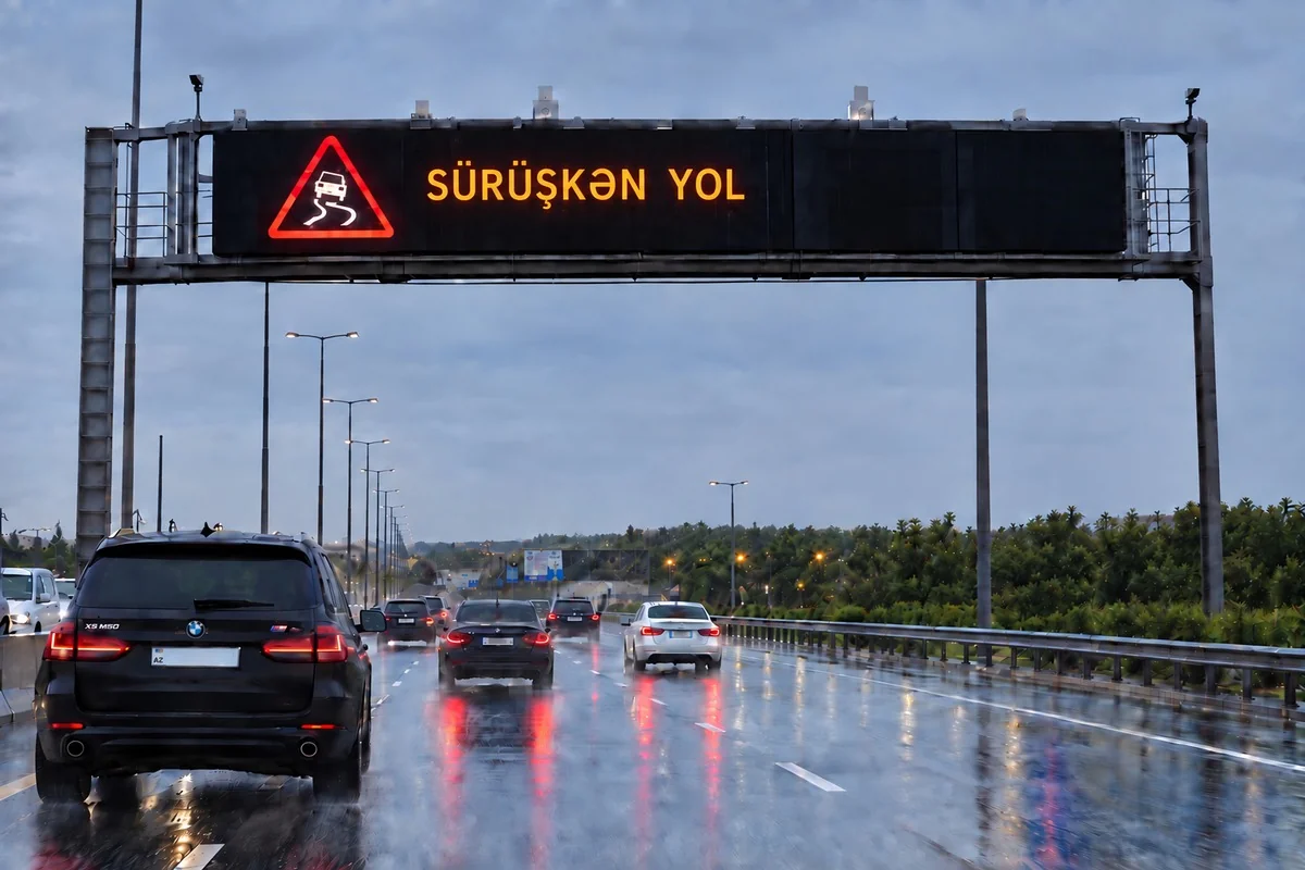 Bir neçə yolda sürət həddi endirildi