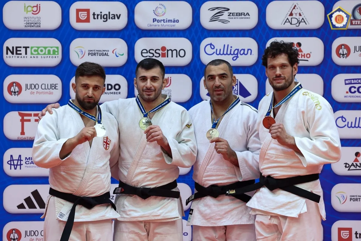 Azərbaycanın veteran cüdoçuları daha bir medal qazanıblar