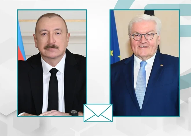Prezident almaniyalı həmkarını təbrik etdi