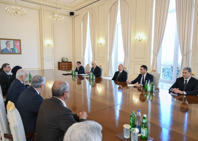 Prezident İlham Əliyev İranın daxili işlər nazirini qəbul edib