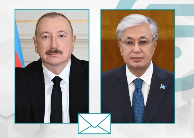 İlham Əliyev Kasım-Jomart Tokayevi təbrik edib