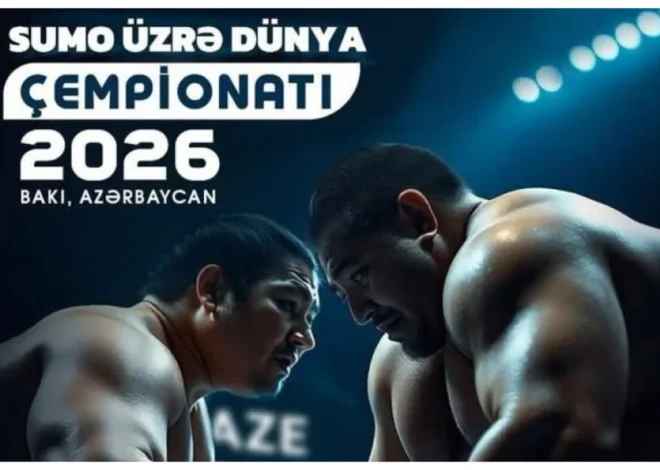 Bu gün Bakıda ilk dəfə olaraq sumo üzrə dünya çempionatı keçiriləcək