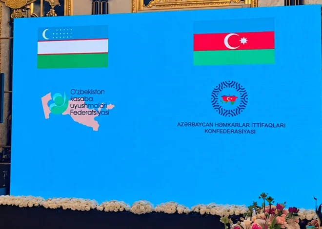 Azərbaycan və Özbəkistan həmkarlar ittifaqları arasında əməkdaşlıq memorandumu imzalanıb